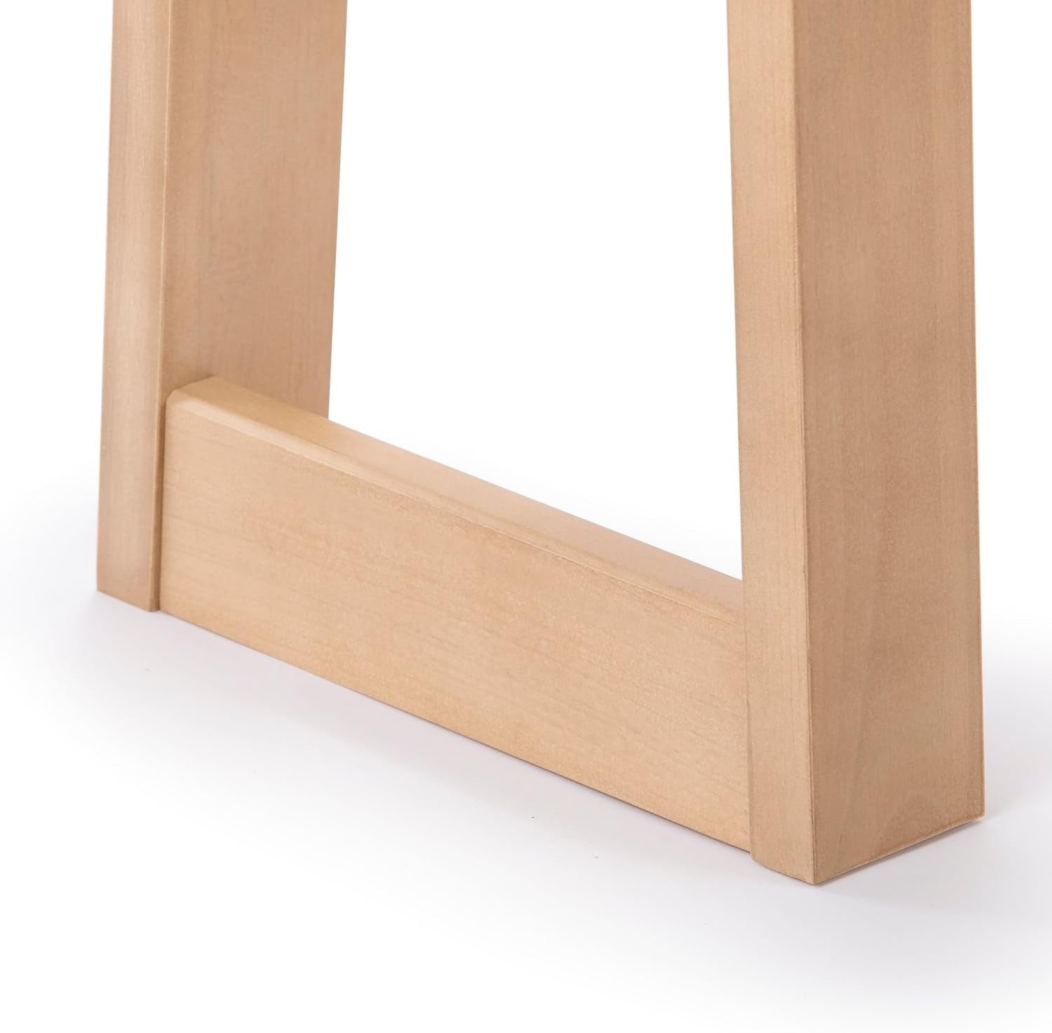 Solid Pine Wood Console Table with Shelf – Narrow 46 Inch Entryway Table