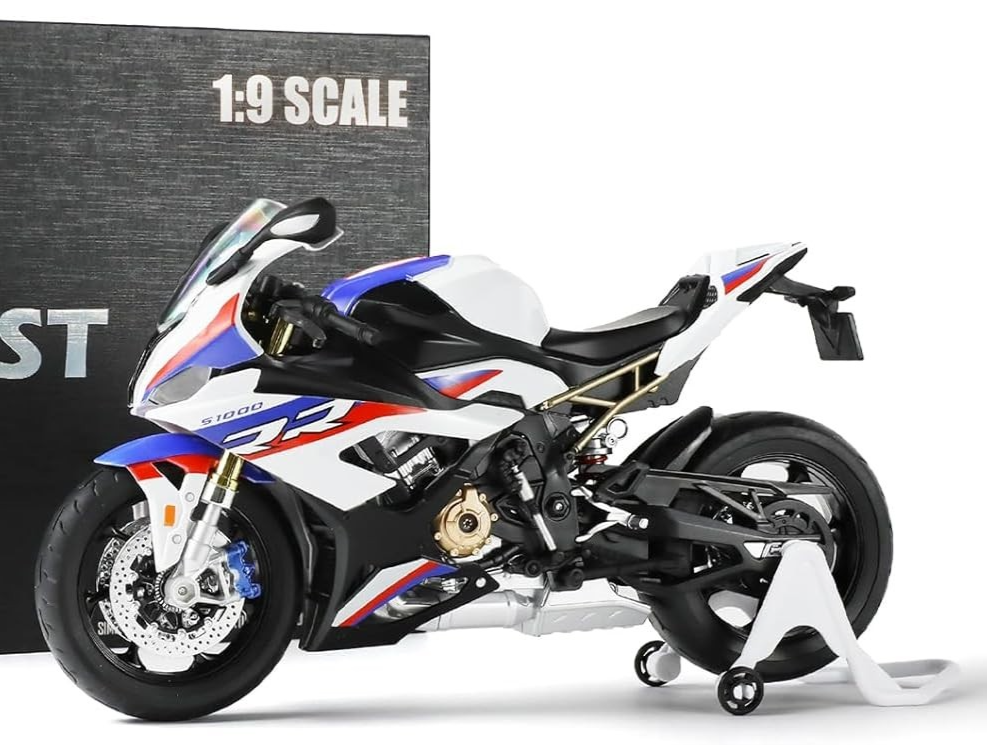 1:9 Diecast Mini Motorcycle Model - Realistic Alloy Build, Perfect Gift