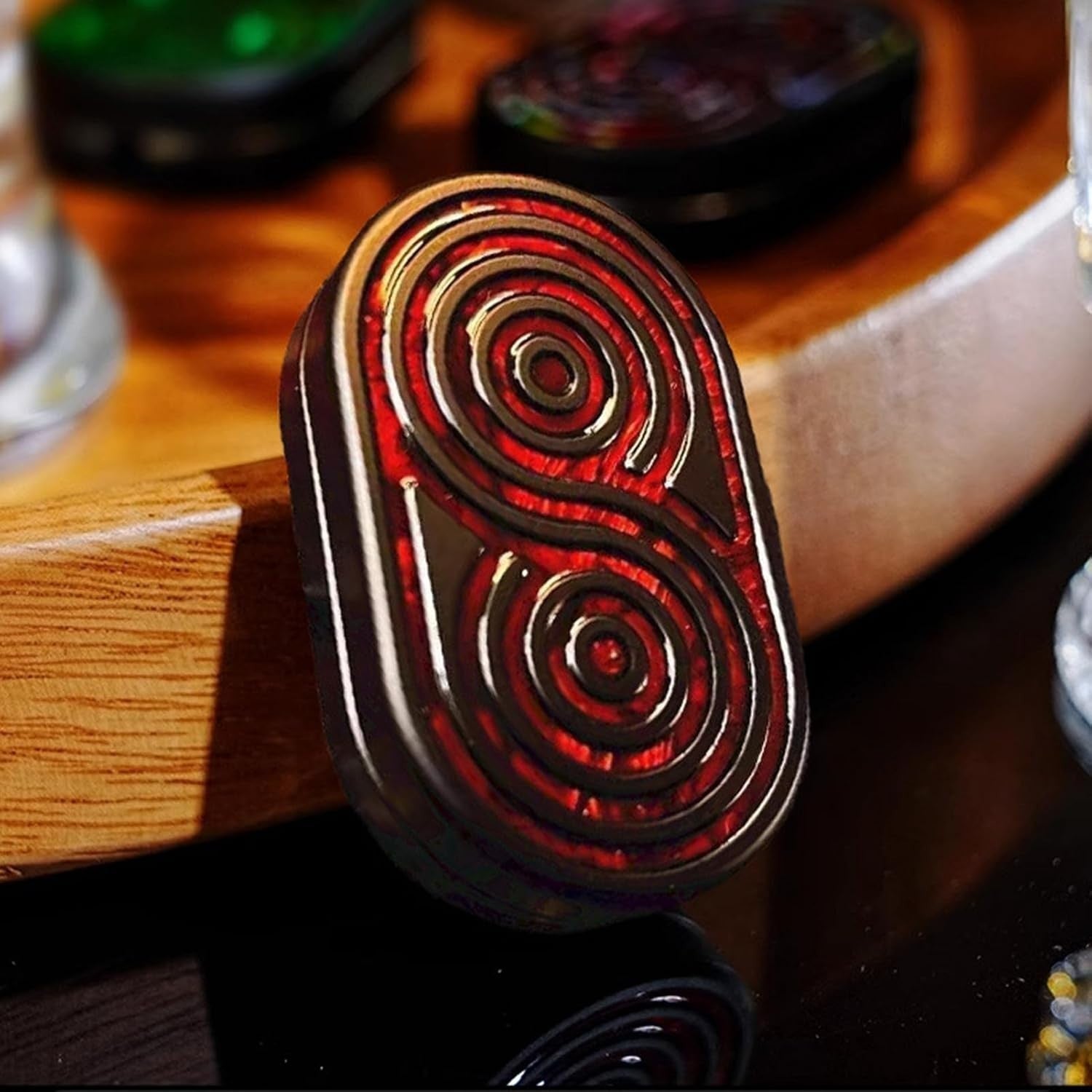Stainless Steel Fidget Slider Haptic Click EDC Stress Relief Toy