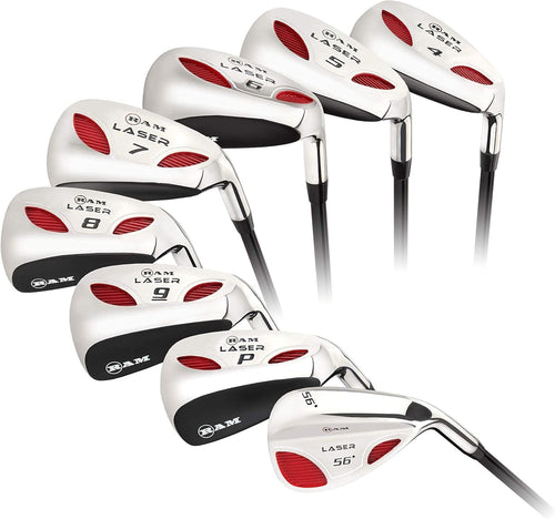 Hybrid Iron Set 4-SW Left Hand Mens Forgiving Easy Hit Steel Shafts