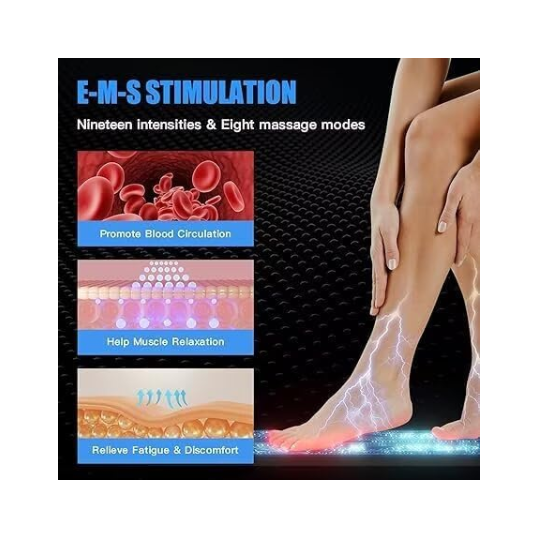 NMES Foot Massager for Edema Pain Relief and Circulation Therapy