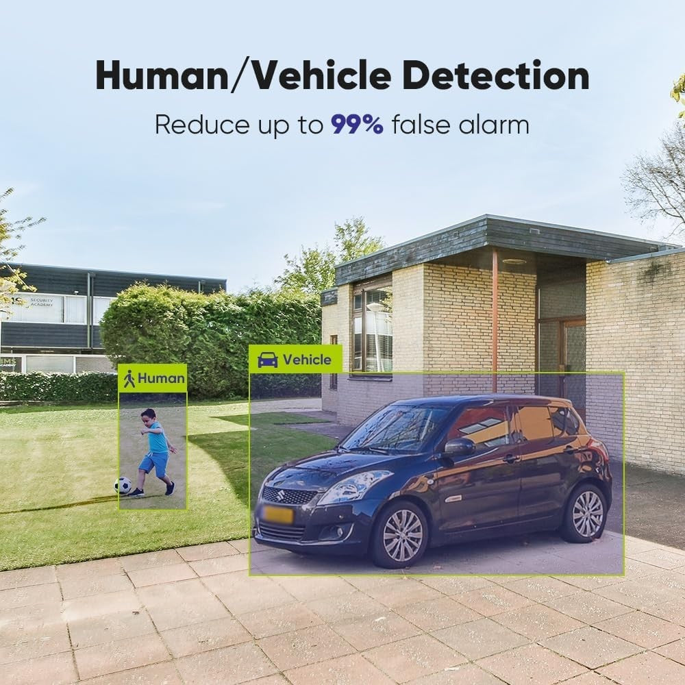1080P CCTV Security Camera System 8CH DVR Motion Detection No HDD