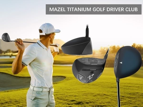 Men’s Right Hand Golf Driver 10.5° Regular Flex Graphite 460cc Power Head