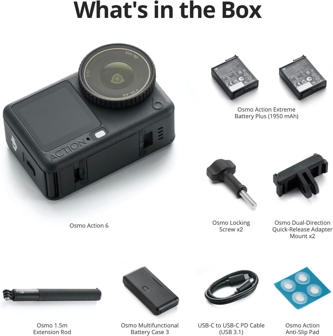 8K Action Camera Waterproof WiFi Dual Battery Sports Vlog Cam