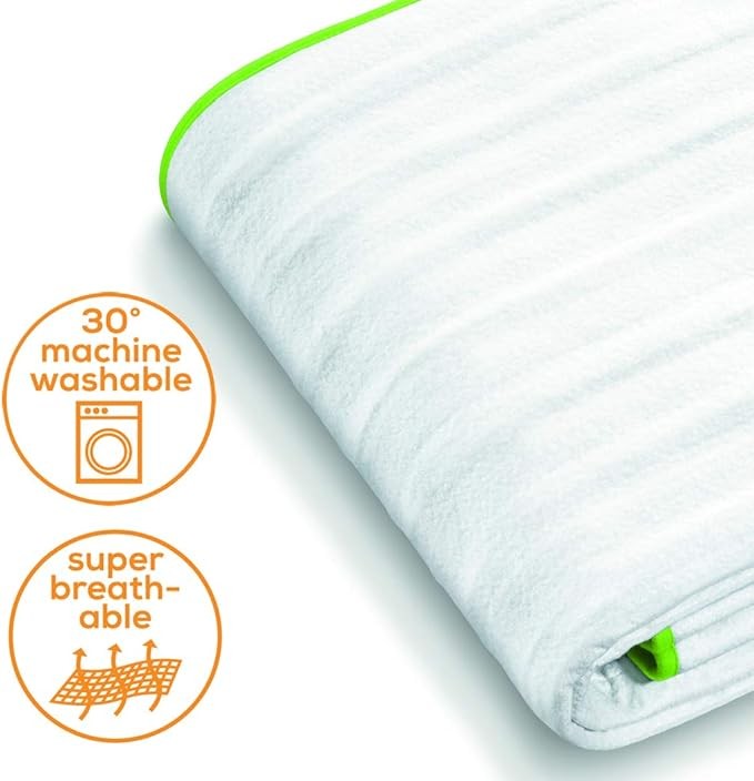 Electric Heated Underblanket Double Non Slip Washable Mattress Warmer