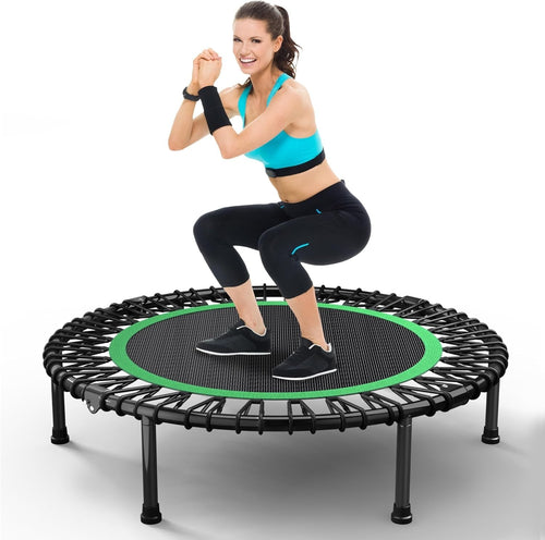 40in Quiet Bungee Fitness Rebounder Foldable Heavy Duty 450lb