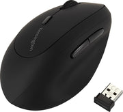 Left Handed Ergonomic Wireless Mouse 6 Button Comfort Design