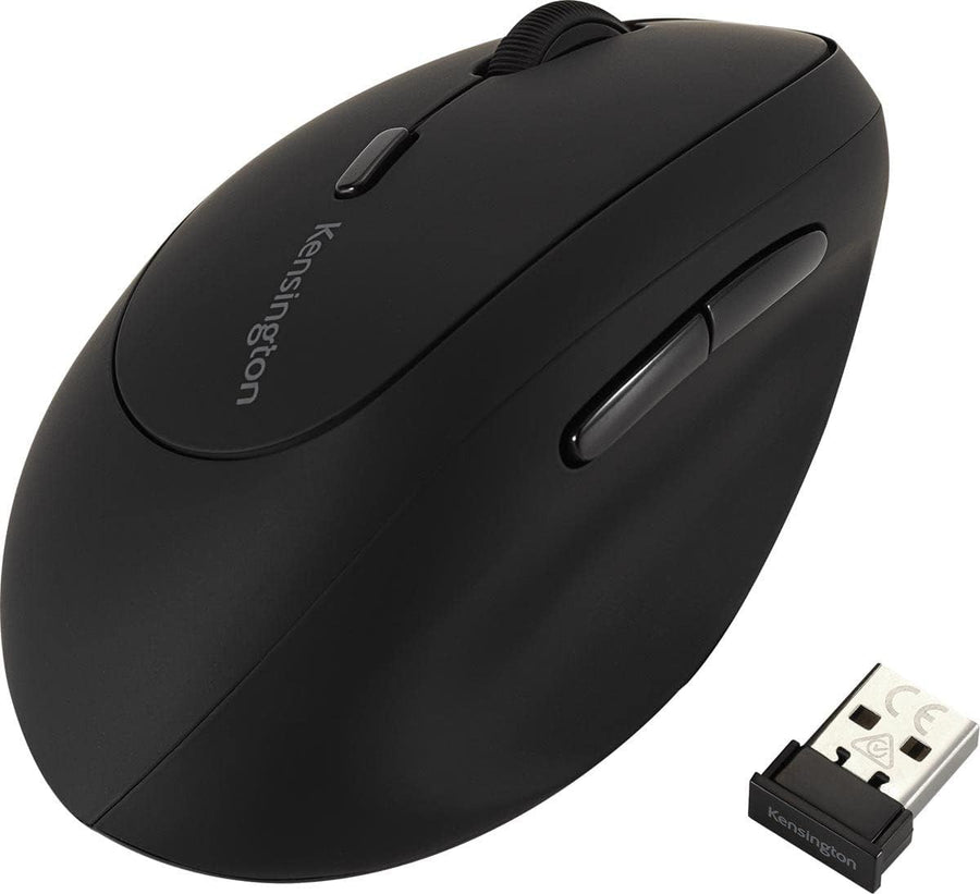 Left Handed Ergonomic Wireless Mouse 6 Button Comfort Design