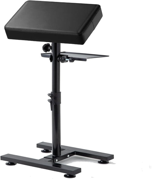 Tattoo Armrest Stand Adjustable Height Tilt Padded Support with Storage Board