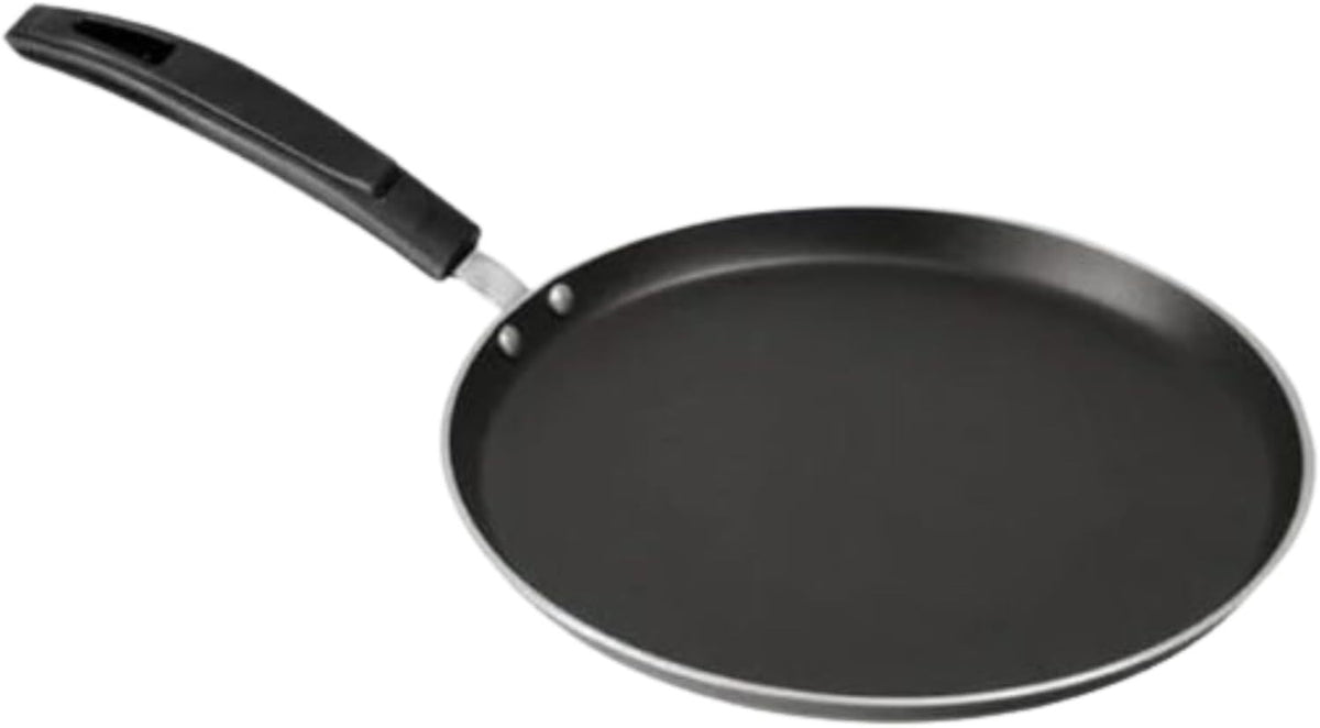 29cm Non-Stick Pancake & Crepe Pan Forged Aluminium Tawa Induction Safe