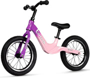 14 Inch Balance Bike Kids Air Tire Training Bicycle Adjustable Age 3-6