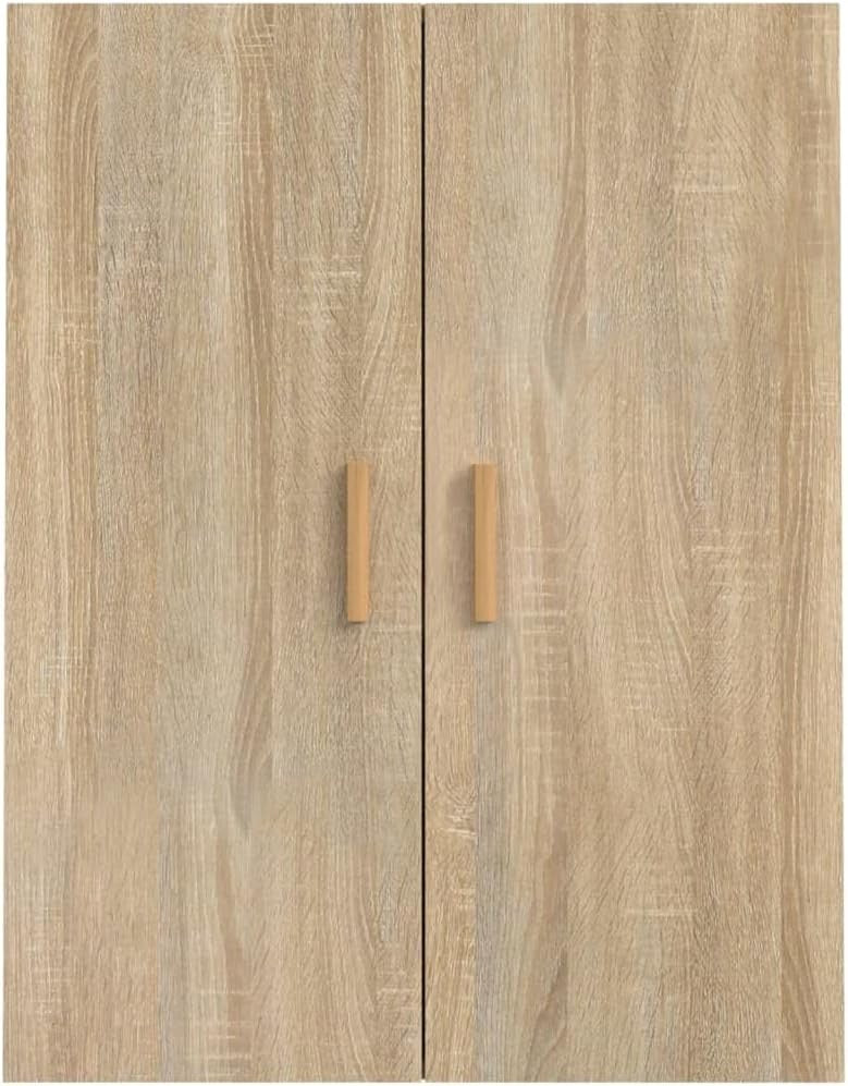 Sonoma Wall Cabinet Storage Unit with Doors, 3 Compartments, Modern Look