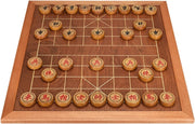 Wenge Wood Xiangqi Chinese Chess Set Large Wooden Strategy Board