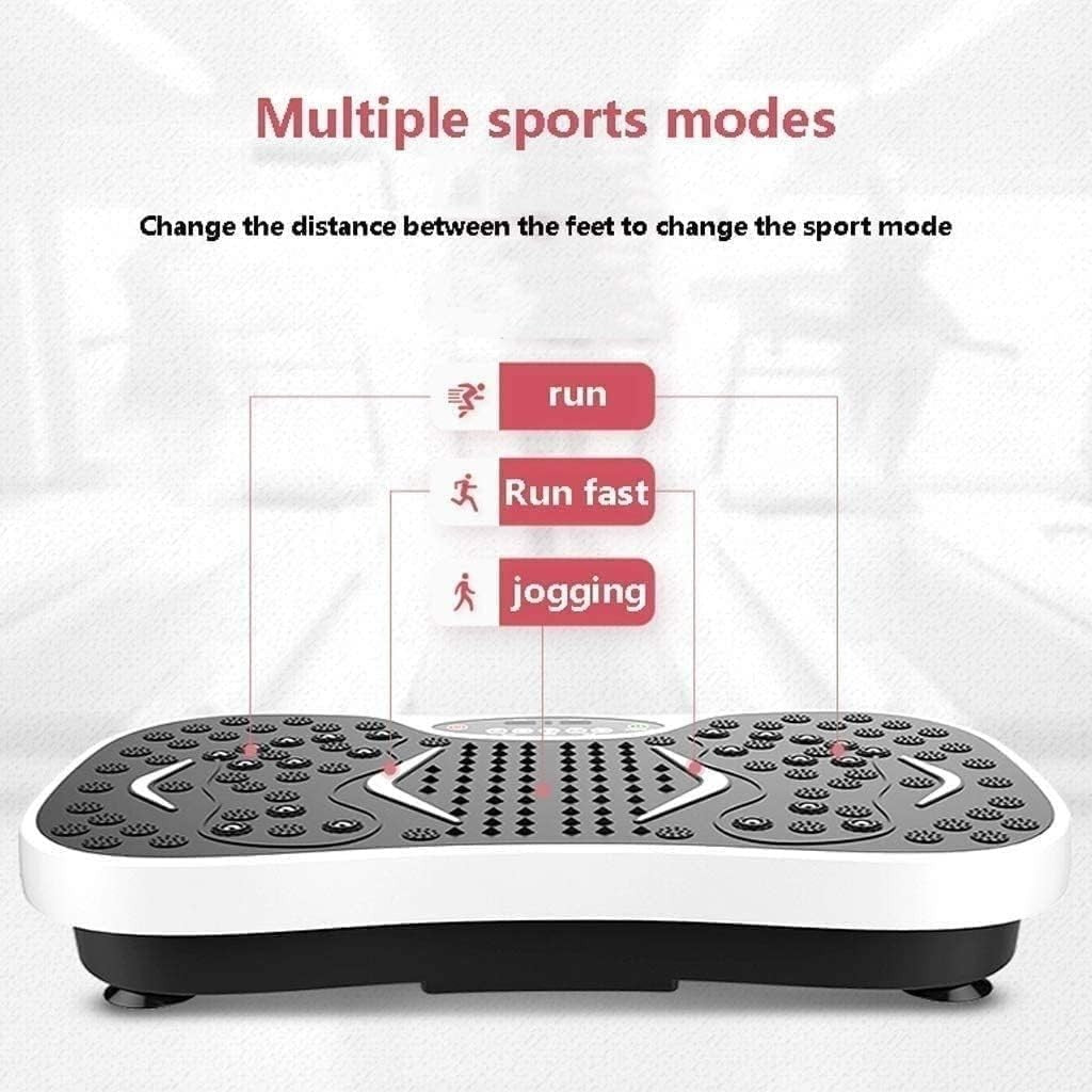 Vibration Plate Exercise Machine 99 Levels Remote Whole Body Fitness