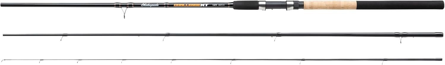 Coarse Fishing Rod 3.6m Carbon Match EVA Cork Handle 3pc Lightweight