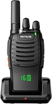 PMR446 Walkie Talkie Hidden Display USB-C VOX 16CH Long Range Radio