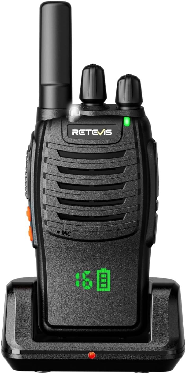 PMR446 Walkie Talkie Hidden Display USB-C VOX 16CH Long Range Radio
