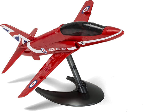 Red Arrows Hawk Quickbuild Model Aircraft Kit Kids 6+ Easy Snap Build Toy