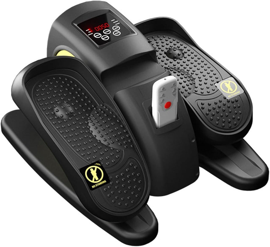 Under Desk Electric Elliptical Pedal Exerciser Quiet Remote Seated Rehab Trainer