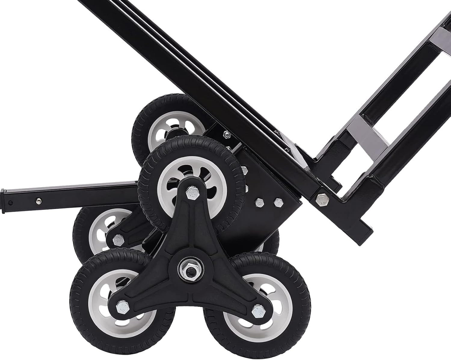 330lb Stair Climbing Hand Truck Folding 8 Wheel Heavy Duty Moving Cart
