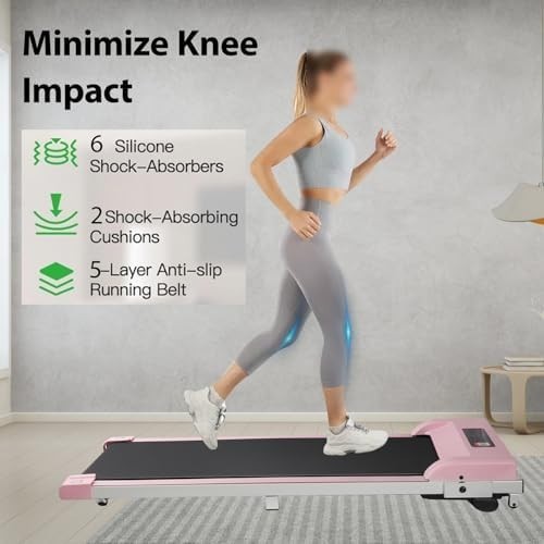 Under Desk Walking Treadmill – Incline, Remote & App Controlled