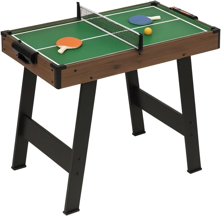 4 in 1 Multi Sports Game Table Pool Foosball Air Hockey Tennis Set