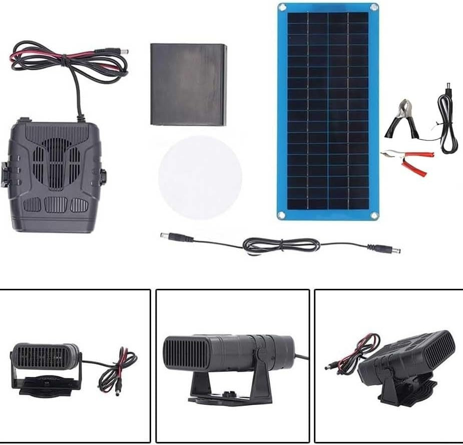 30W Solar Chicken Coop Heater Portable Outdoor Pet