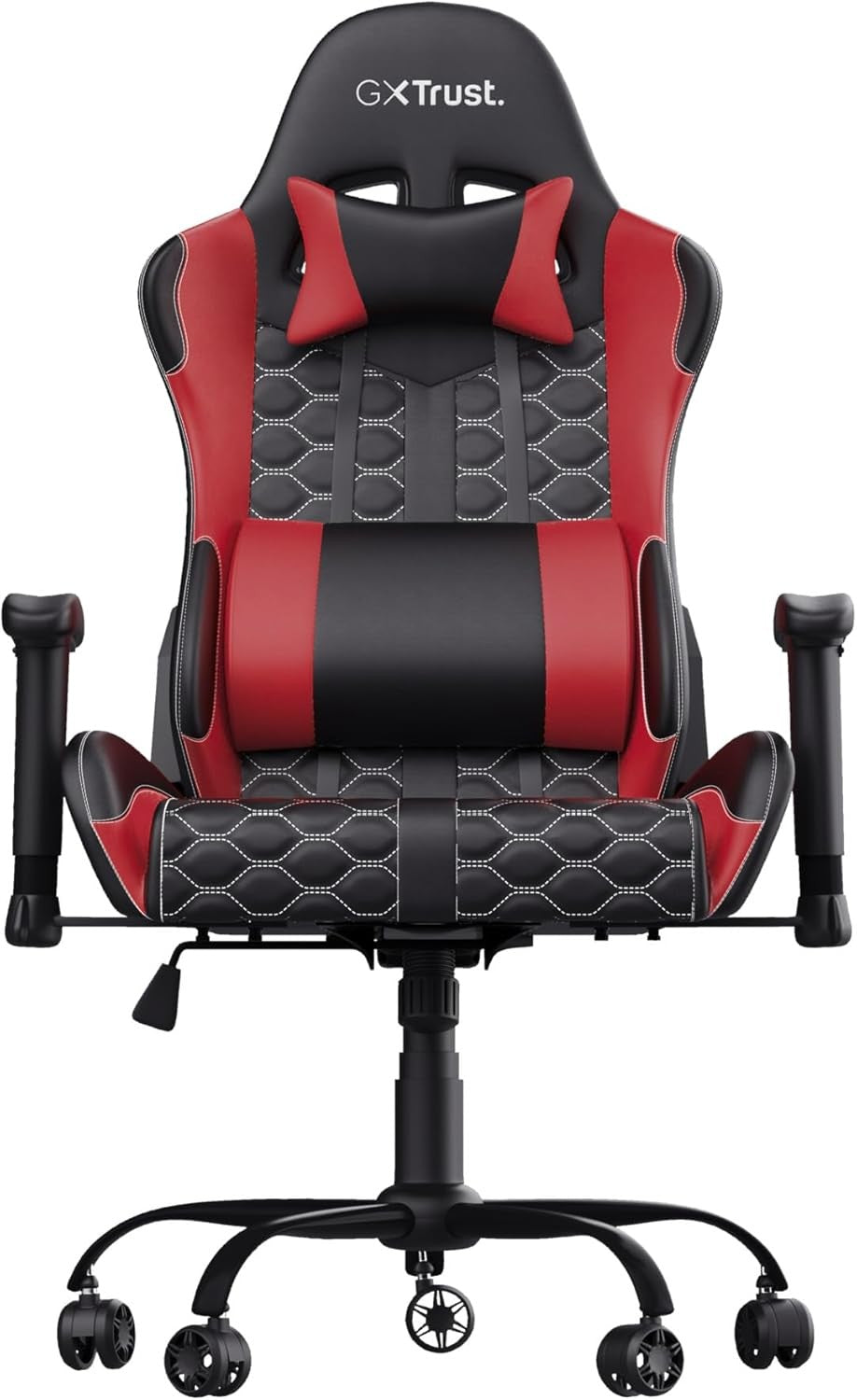 Ergonomic Gaming Chair 360° Swivel Office Desk Chair Red