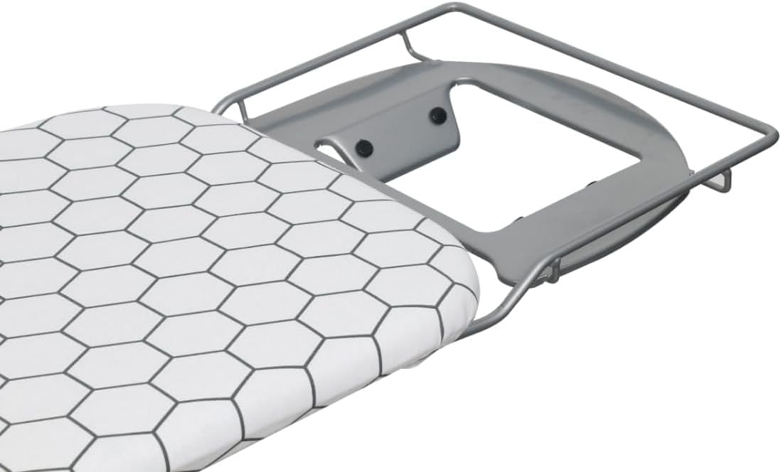 Lightweight Folding Ironing Board 110x33cm Adjustable Height Non-Slip