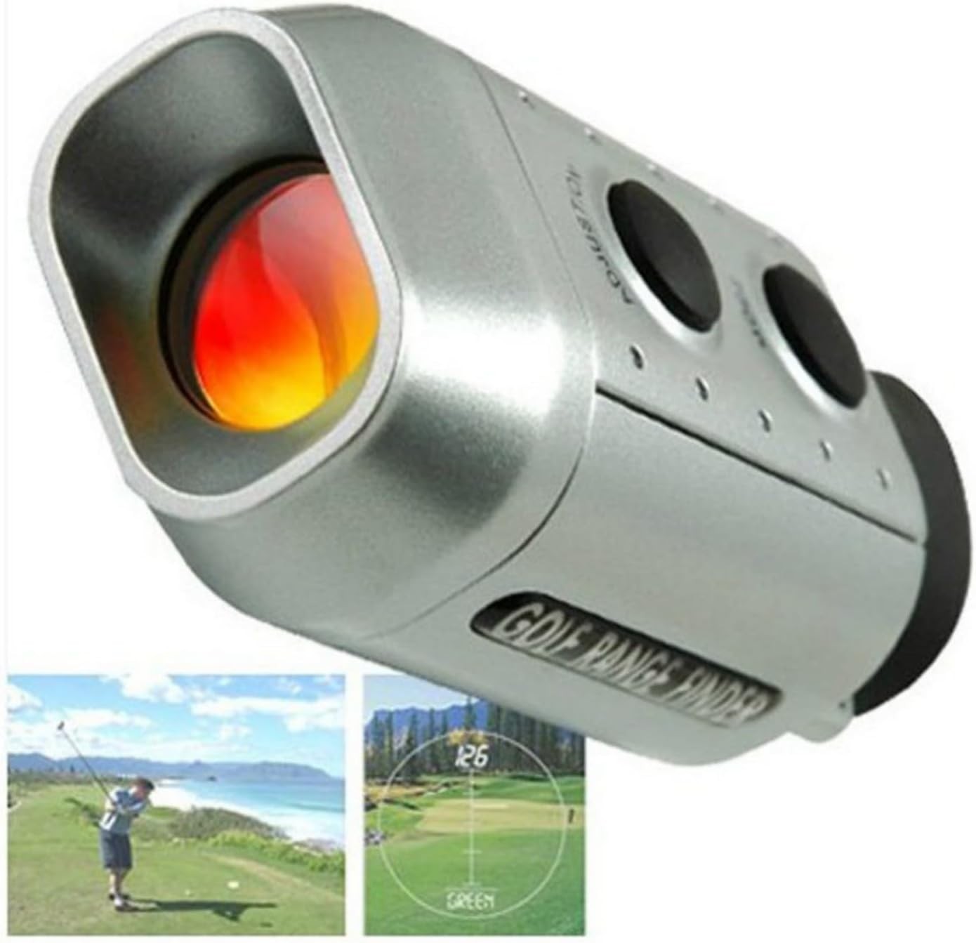 Waterproof Golf Rangefinder 7X Monocular Fast Measurement Pocket Size