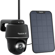4K Solar Security Camera Wireless PTZ Color Night Vision WiFi
