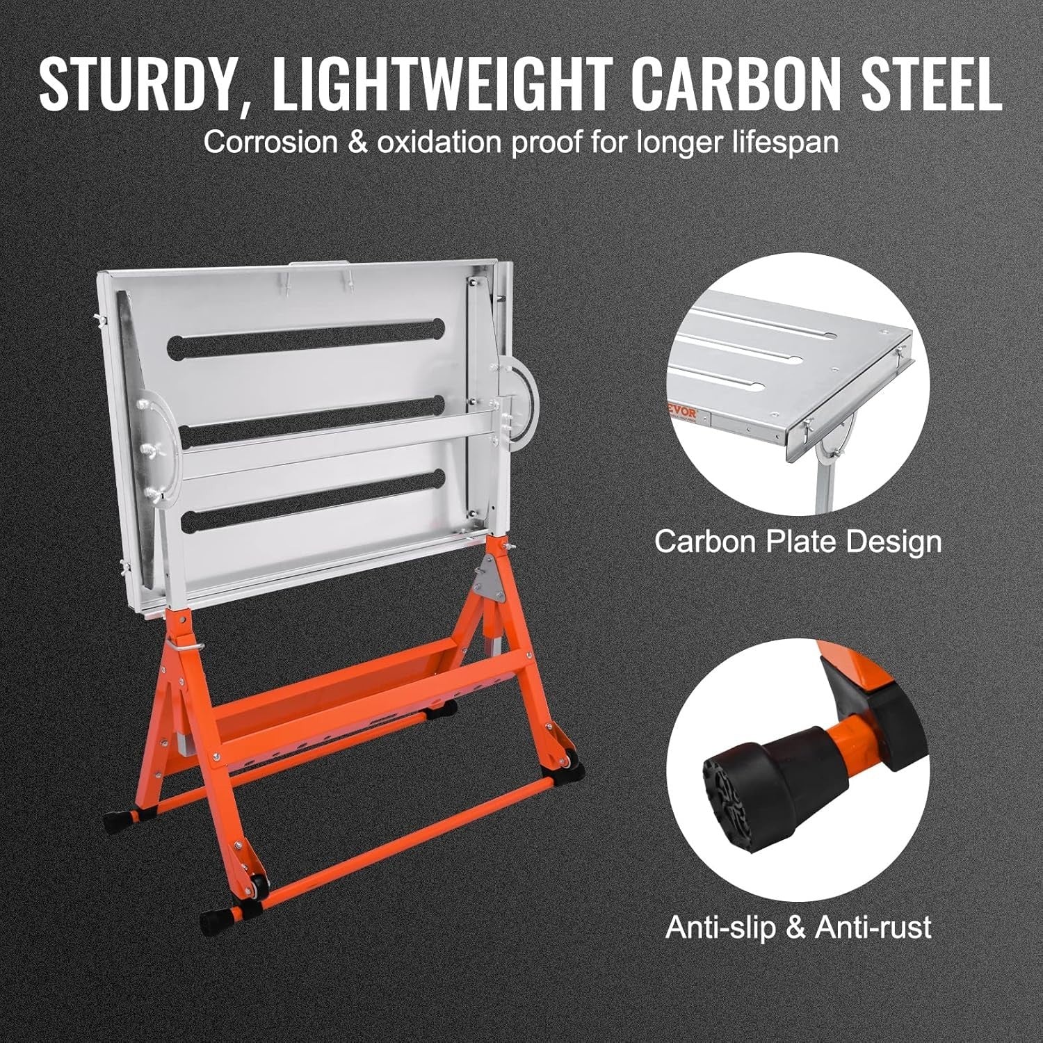 Welding Table 30"x20" 400lbs Foldable Tilt Adjustable Height Mobile Workbench