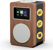 DAB+ Digital Radio Alarm Clock Bluetooth FM Dual Alarm Colour Display