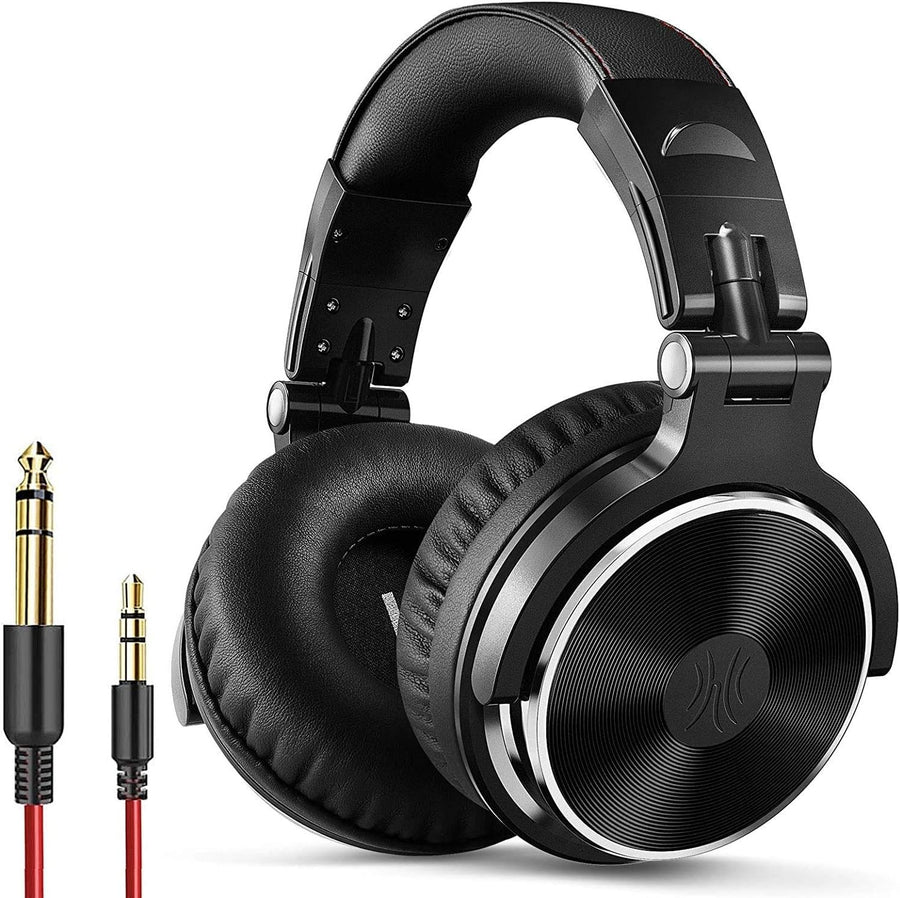 Studio Over Ear Headphones Hi-Fi 50mm Driver Wired DJ Monitoring