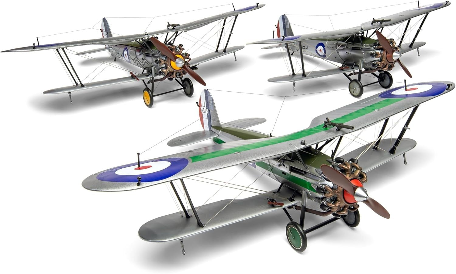 1:48 Bristol Bulldog Mk.II Classic Biplane Model Kit – Military Scale Build