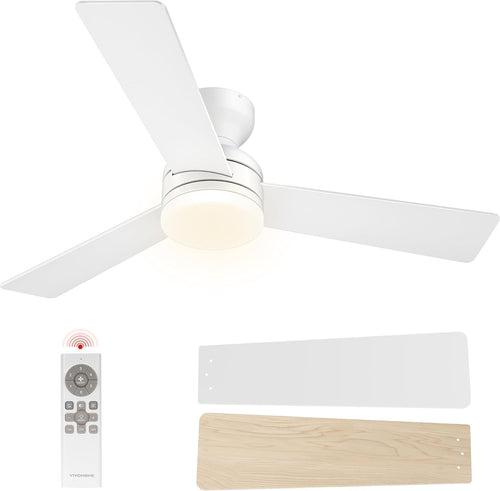 VIVOHOME 42"" Ceiling Fan with Lights, Remote, 6 Speeds, Dimmable, Timer