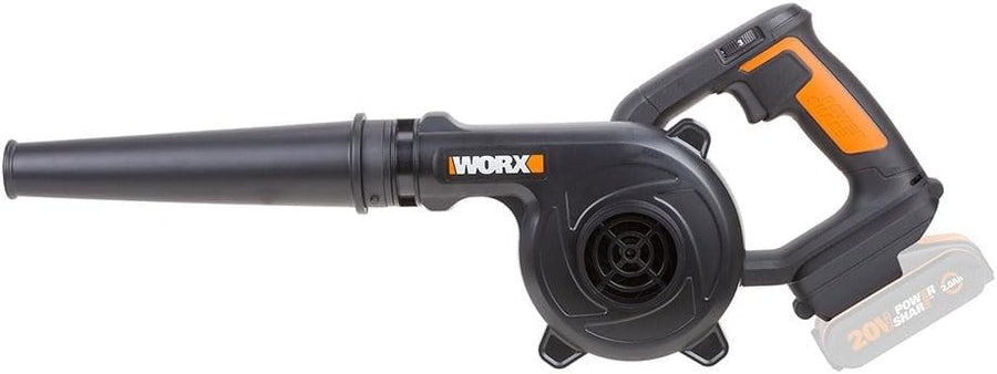 20V Cordless Leaf Blower Lightweight 3 Speed Handheld Garden Workshop