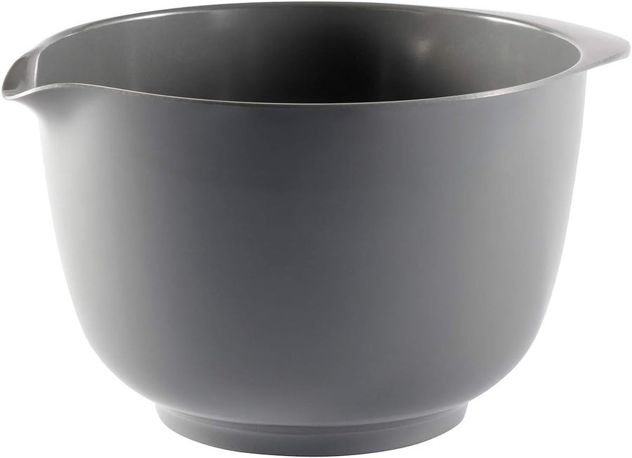 2L Gray Mixing Bowl – Non-Slip, BPA-Free, Dishwasher Safe, Heat Resistant