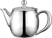 Stainless Steel Teapot 1.3L Tea Pot Stay Cool Handle Drip Free Spout
