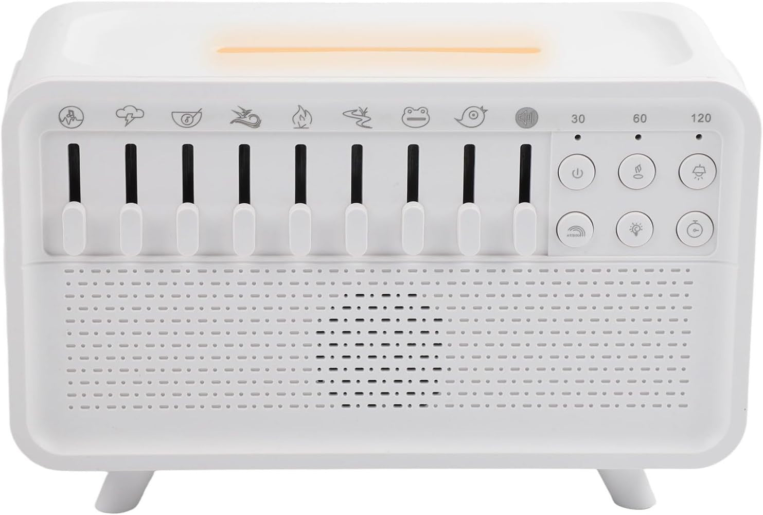 White Noise Machine with Aroma Diffuser, Night Light & 8 Soothing Sounds