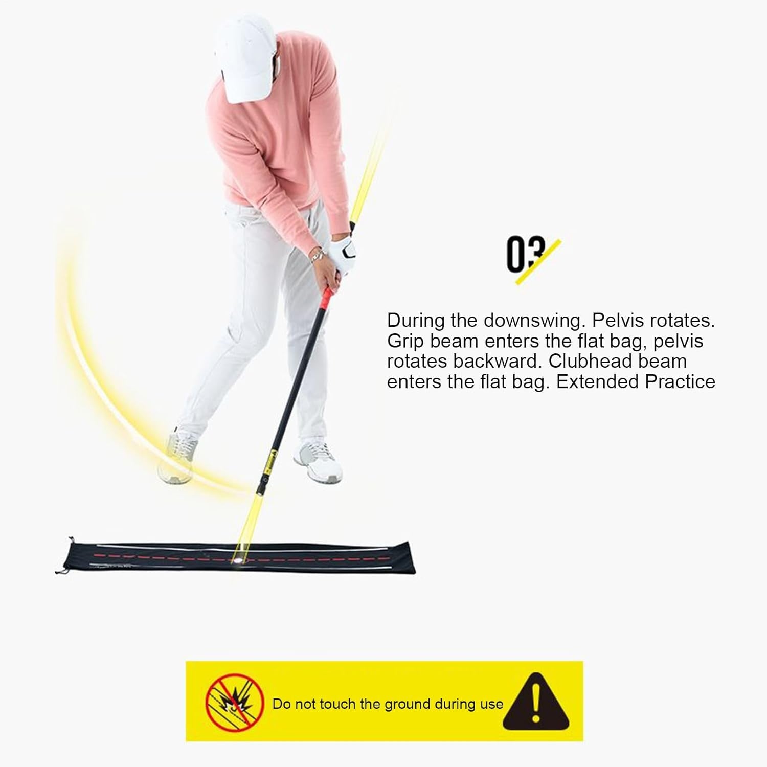 Golf Swing Plane Trainer Reminder Aid Alignment Practice