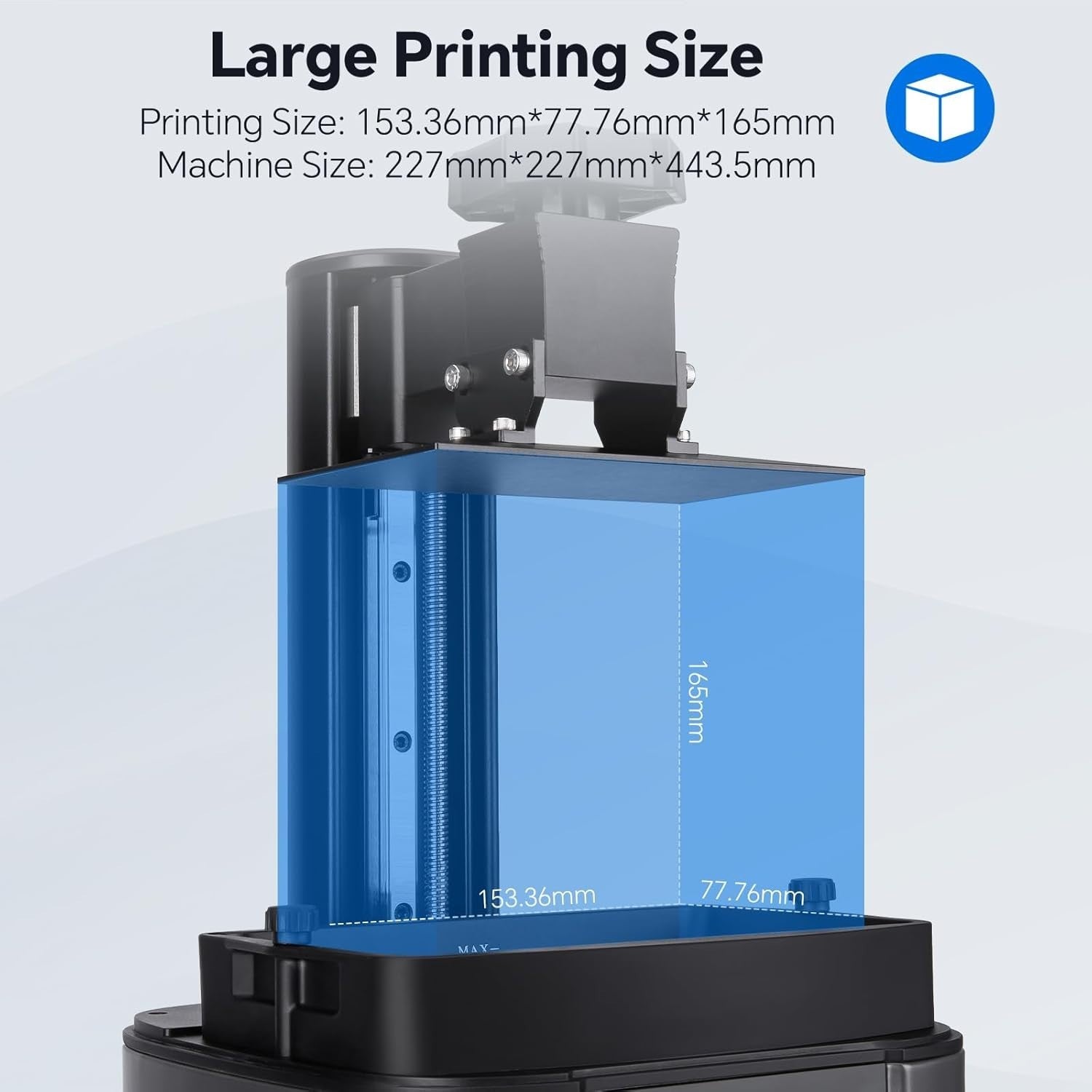 9K Resin 3D Printer 7'' Mono LCD WiFi Fast MSLA Desktop