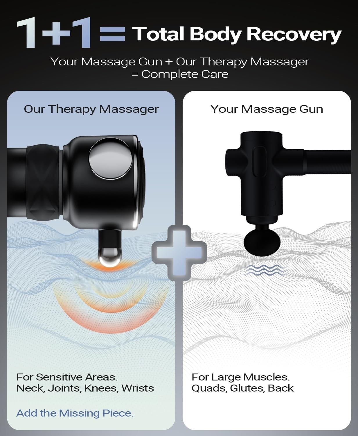 Deep Tissue Massage Gun Trigger Point Muscle Massager Quiet Rechargeable