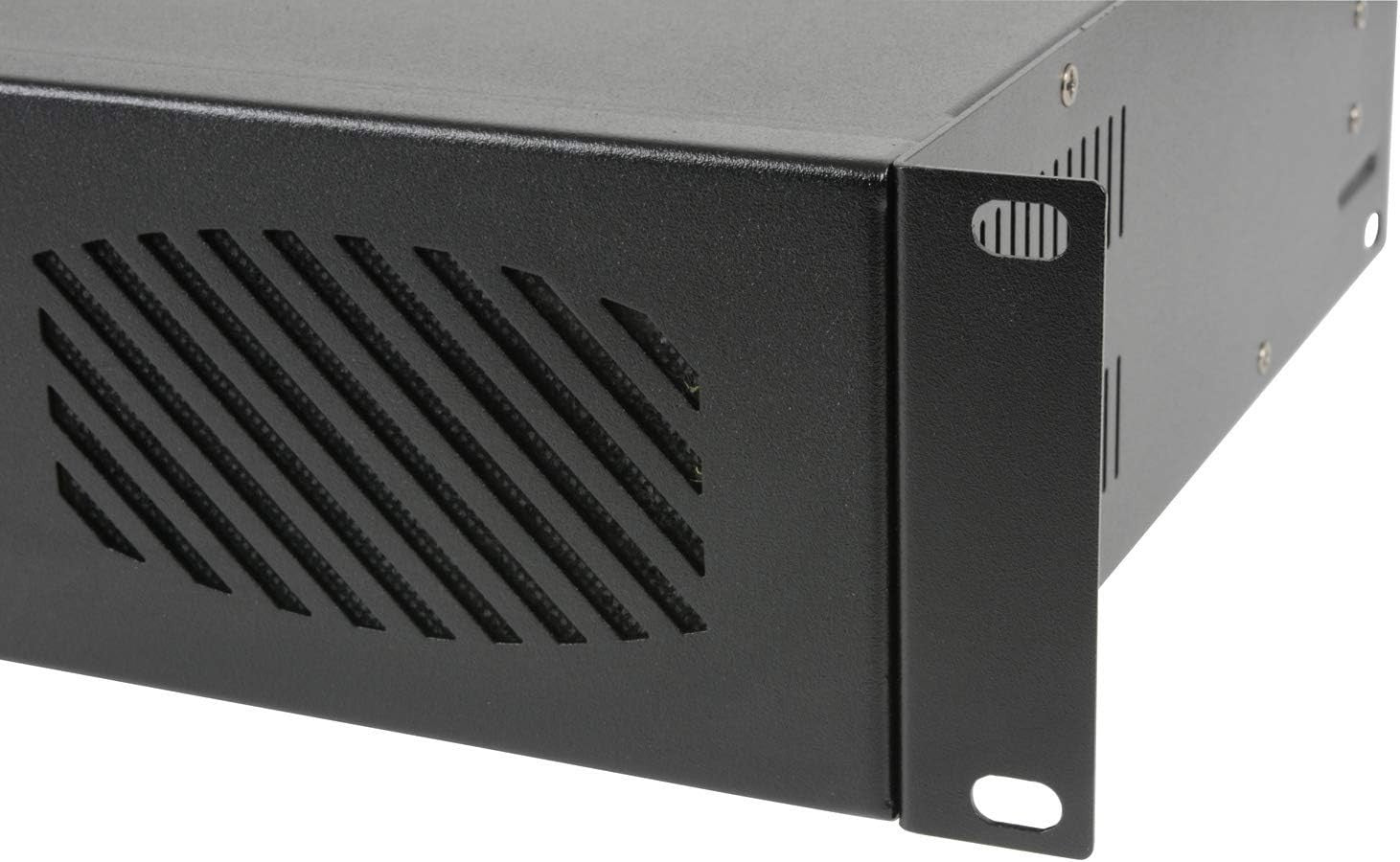 Q240 240W Stereo Power Amplifier 2U Rack-Mount Fan-Cooled DJ Stage