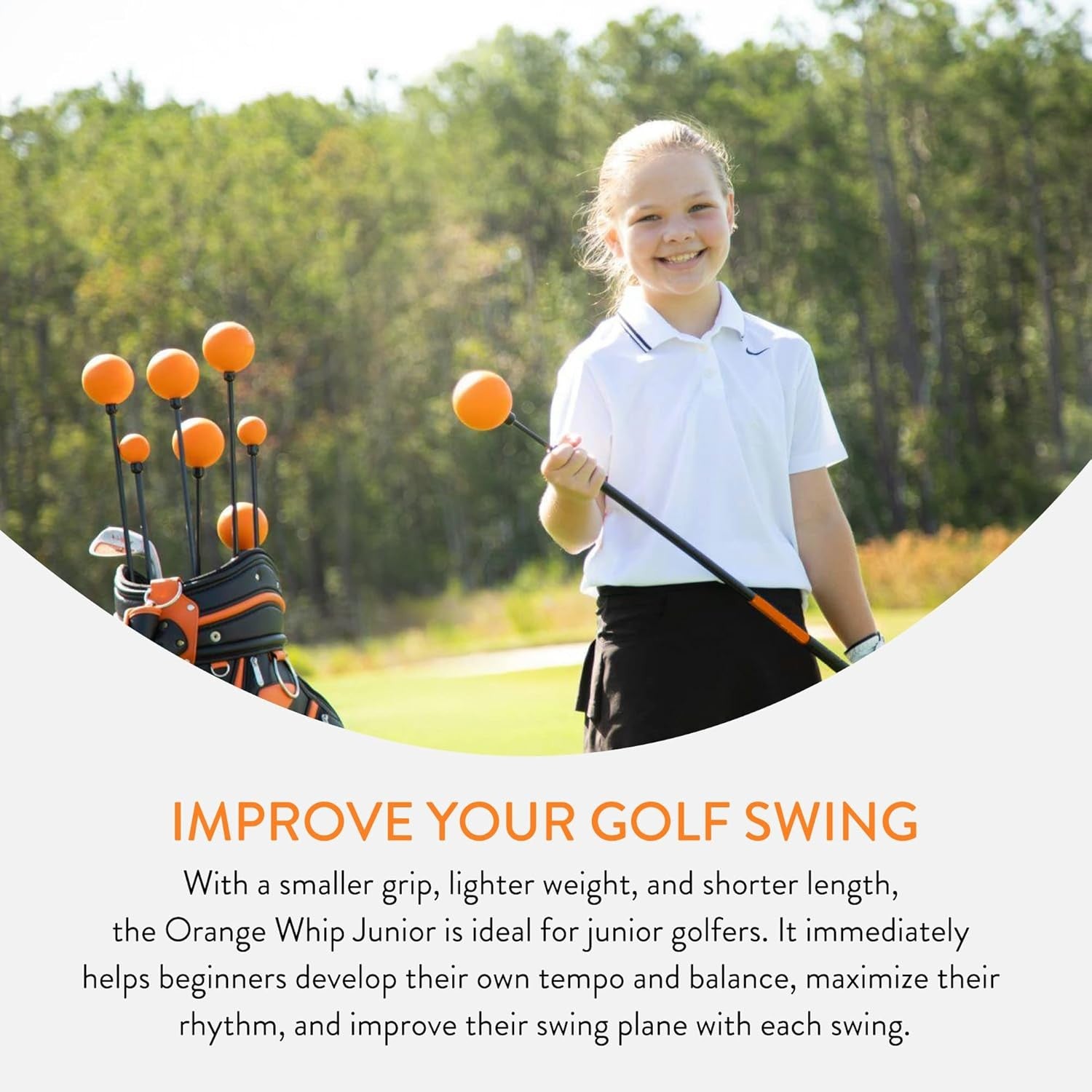 Junior Golf Swing Trainer Whip Tempo Flex Aid 38"