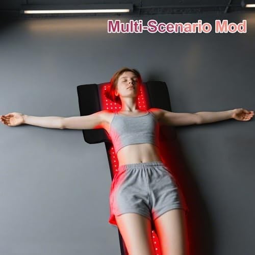 Red Light Foot & Leg Therapy Device 420 LEDs Infrared 4 Modes Adjustable