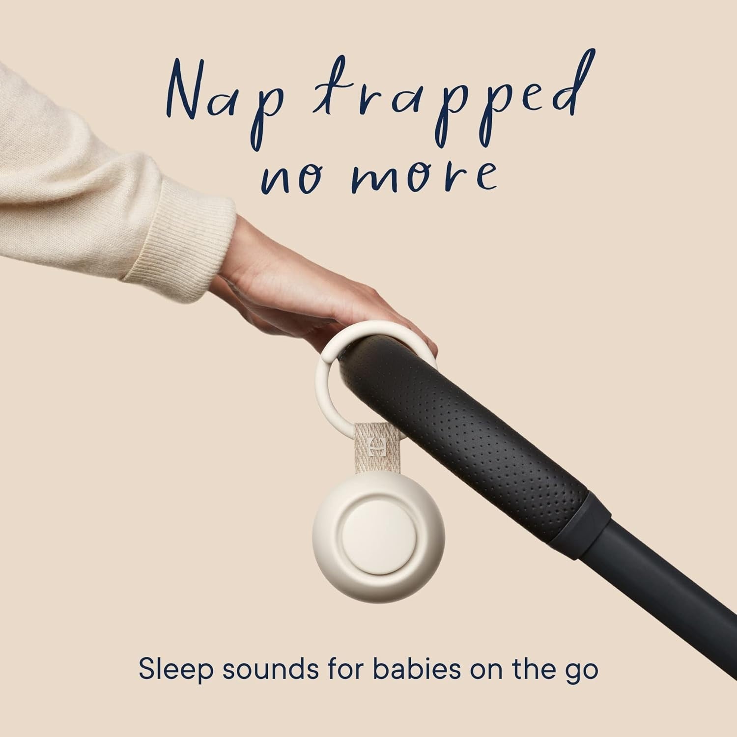 Portable Baby White Noise Sound Machine Rechargeable Travel Sleep Soother