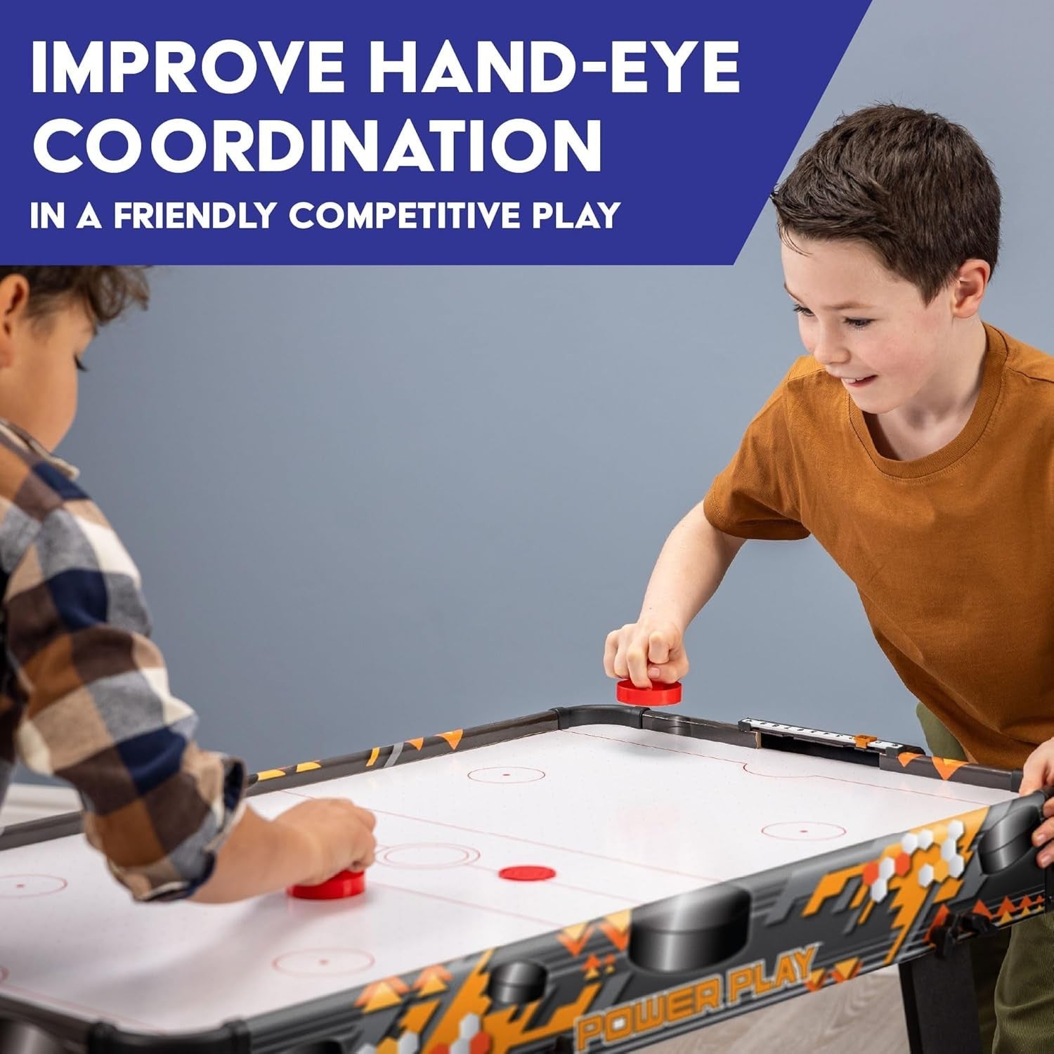 3ft Foldable Air Hockey Table Mini Indoor Game Kids Adults Portable