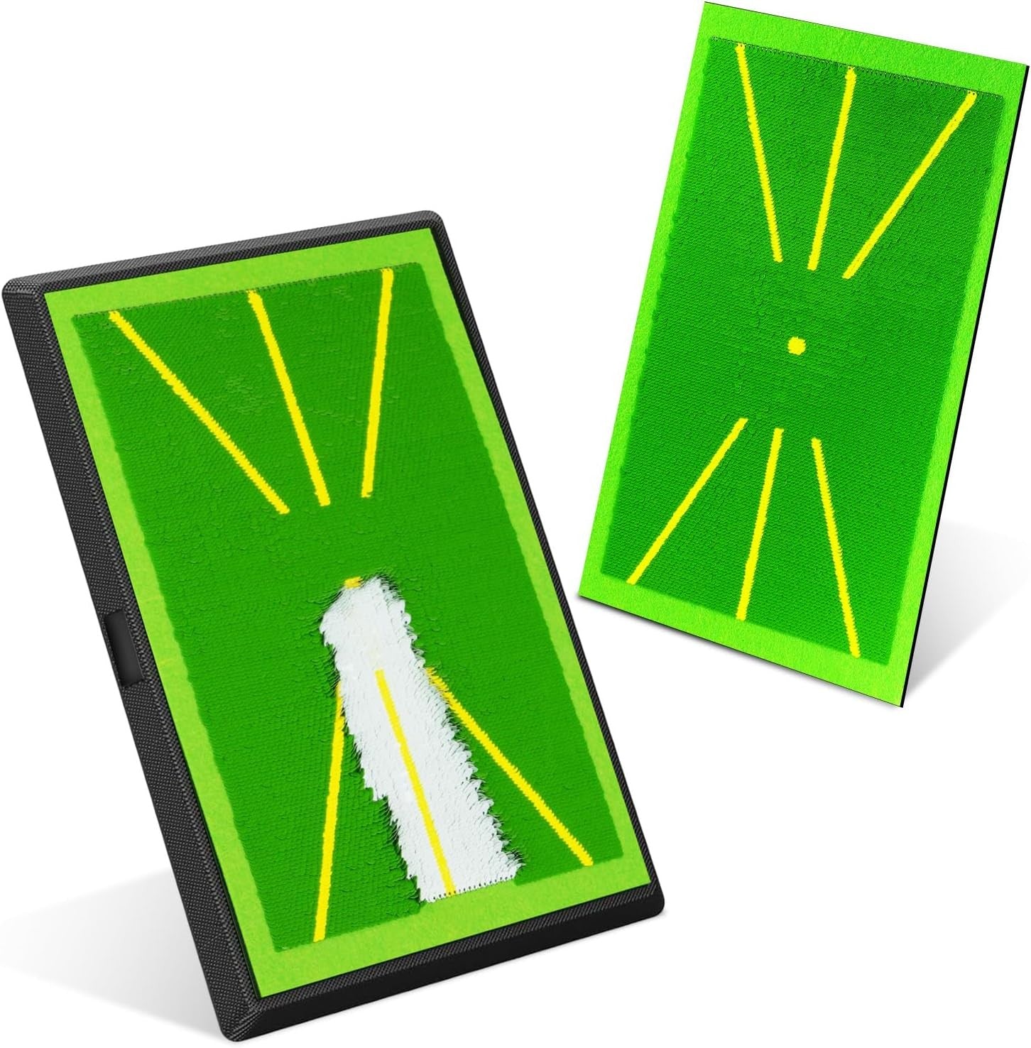 Golf Practice Hitting Mat Swing Path Feedback Non Slip