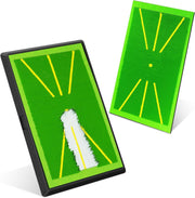 Golf Practice Hitting Mat Swing Path Feedback Non Slip